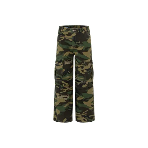 GBXM Армия Зеленый Унисекс Карго Брюки