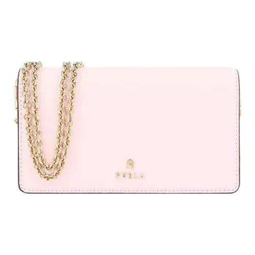 Furla Текстурированная кожа цепочка кошелек сумка через плечо сумка на плечо женский розовый