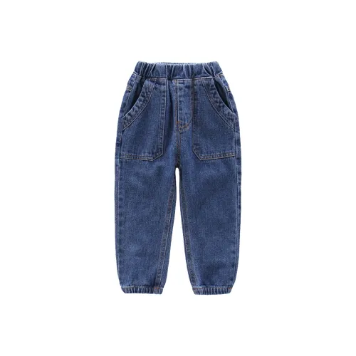 Синий цвет. Джинсы KIDS