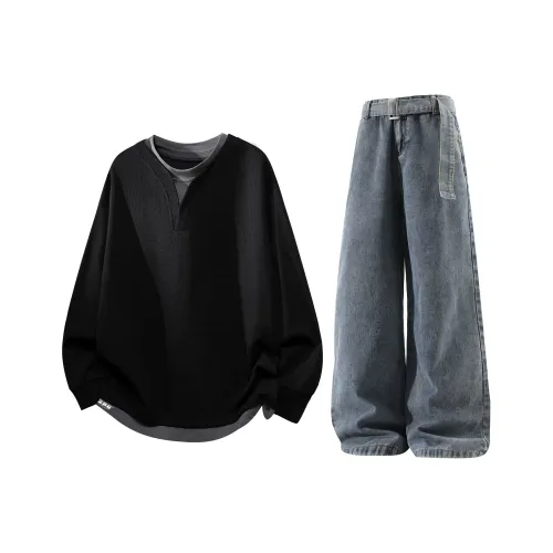 ZIRUNGE Унисекс Свитшот Комплекты