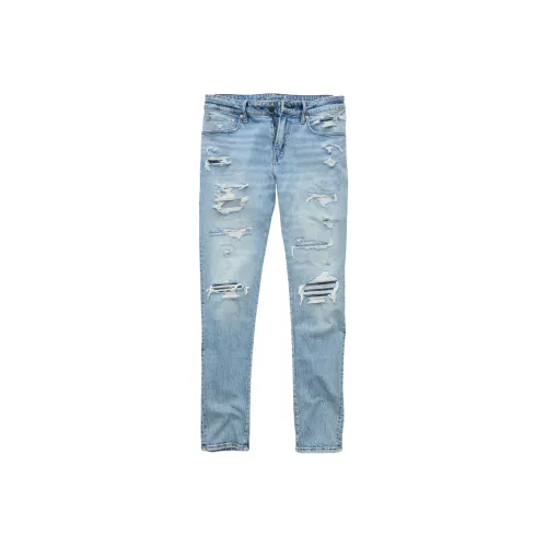 AMERICAN EAGLE Синий Мужской Джинсы