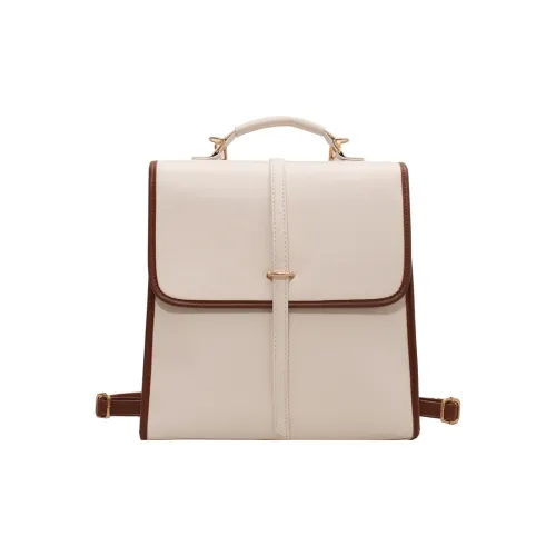 PINK·LAND ПУ (полиуретан) Рюкзак Стандартный Женские Белый Хаки Черный