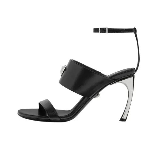 VERSACE One Ремень Сандалии Женские Черный