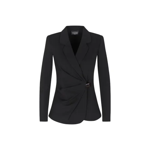 EMPORIO ARMANI FW25 Бизнес-костюм Пальто Женское