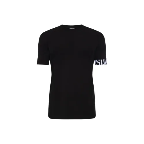 DSQUARED 2 Черные Мужские T-Рубашки