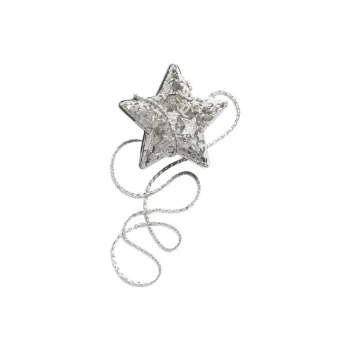 CHANEL Стразы Сумка на плечо Женская Серебряная