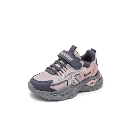 Warrior Толстоподошвенные кроссовки с амортизацией износостойкие низкие топовые спортивные беговые кроссовки для детей