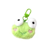 Большеглазая плюшевая лягушка-брелок