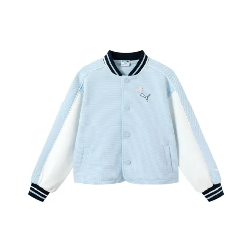 PUMA Розовый Синий 80001 Kids Бейсбольная Джерси