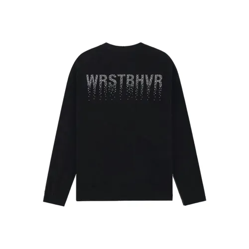 WRSTBHVR PIONEER Черный Унисекс T-рубашки