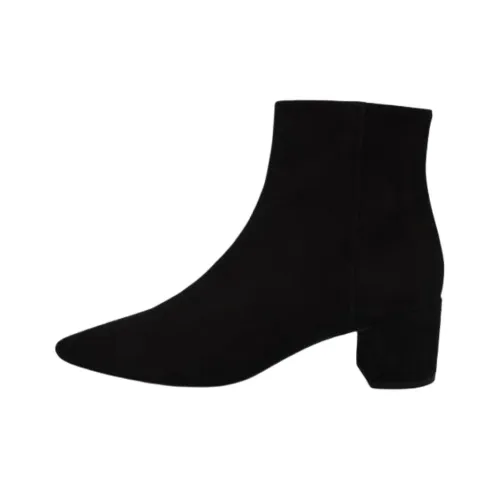 SAINT LAURENT LOULOU Ботильоны 5 см Женские Черные