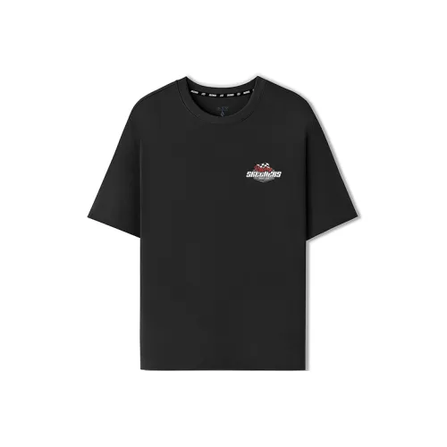 Skechers Черный 068A Унисекс T-рубашки