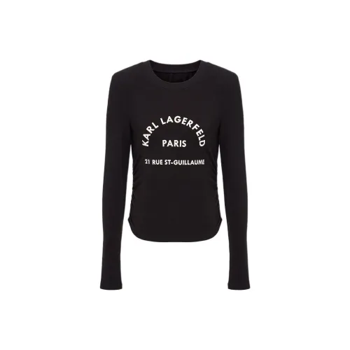 Karl Lagerfeld FW25 Стандартная T-рубашка Женская