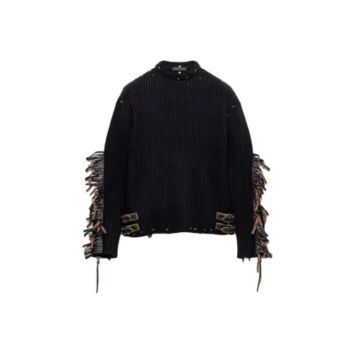 PRADA Мужские черные свитеры