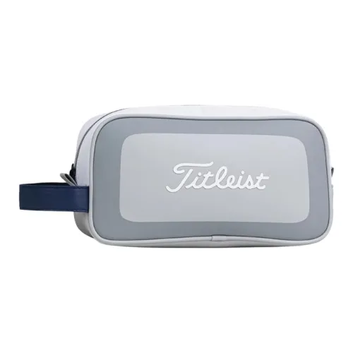 TITLEIST Полиуретан Путешествие Сумка для хранения Мужская Серо-белая