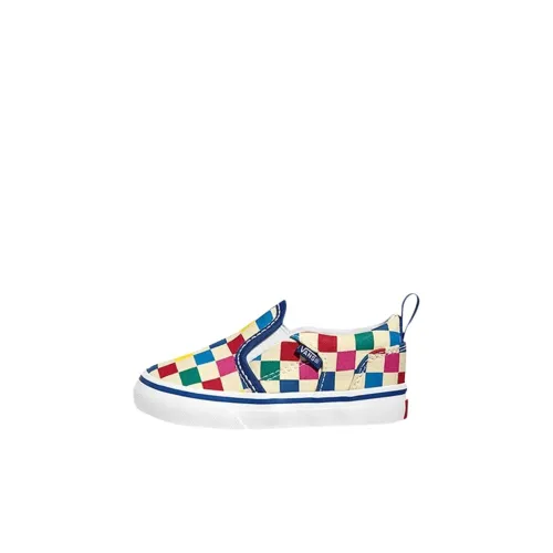 VANS Asher Low Топ Обувь для малышей Синий Infant And Toddler