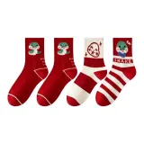 [4 упаковки] 2 упаковки каблука, буквы + широкие полосы + полоска