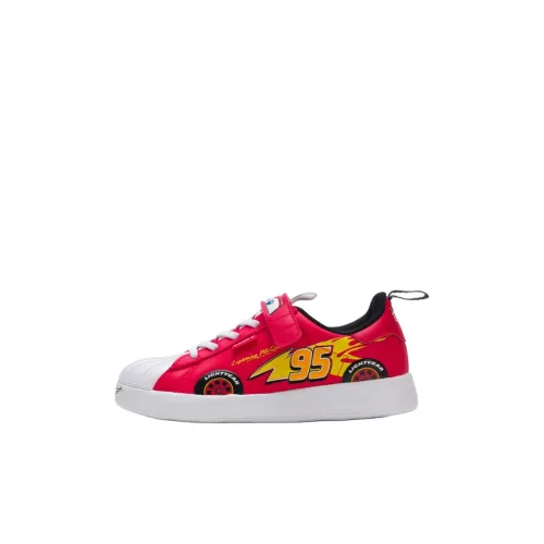 Pixar Cars x Adidas Originals AdiFOM Superstar Low Топ Детские Скейтбординги Красный Детский