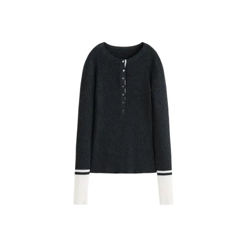 FANSILANEN Угольный Вересковый серый Женский Трикотаж