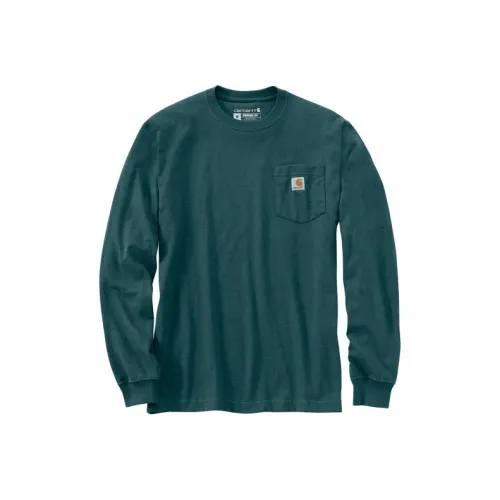 Carhartt K126 Long Sleeve Рабочая одежда Crewneck T-Рубашка T-Рубашка Унисекс