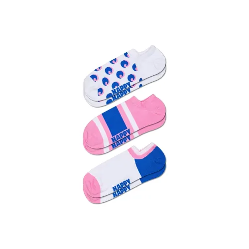 Happy Socks Взрослые 3 пачки носков Crew унисекс