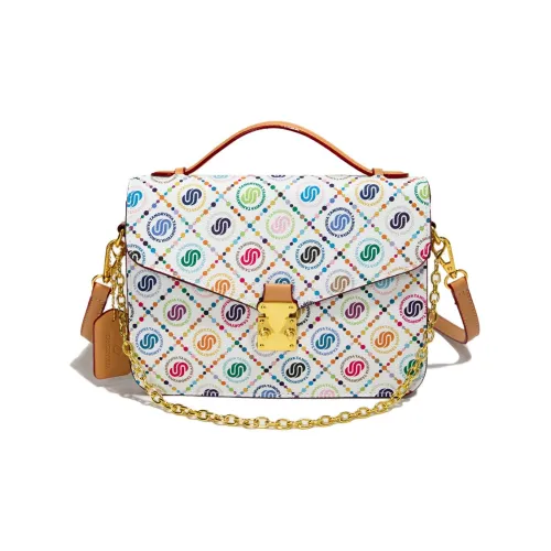 Meow In The Grass ПВХ Одно Плечо Сумка Стандартная Женская Многоцветная