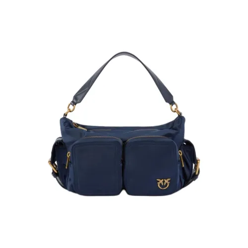 PINKO Love Birds series Нейлон Camera Сумка Сумка Средний Унисекс Синий