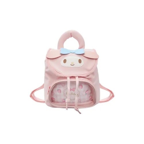 Sanrio Melodi Хлопок Рюкзак Женские Розовый