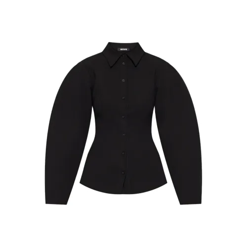 Rotate Черные Женские Рубашки