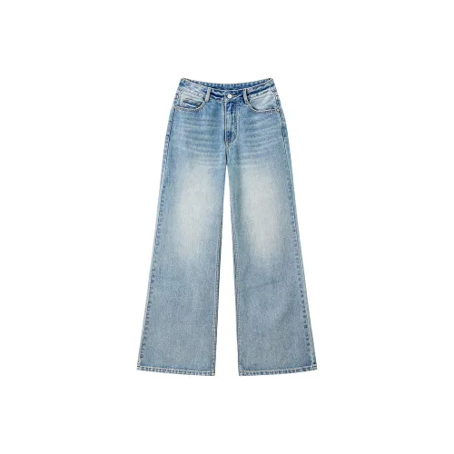 LEDIN Светло-синий деним В наличии Женские Джинсы