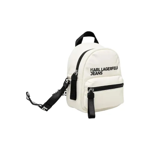 Karl Lagerfeld Переработанный полиамид Сумка через плечо Сумка Женская Белая