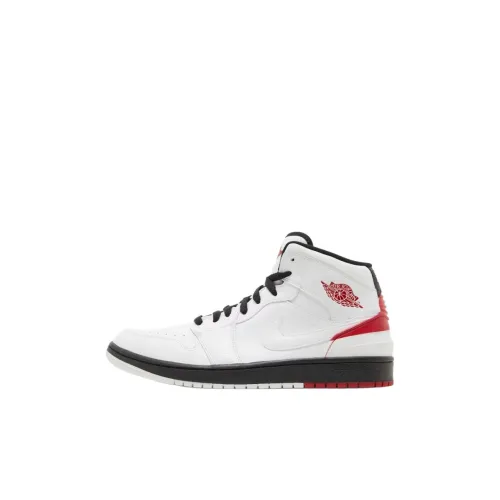 Jordan Air Jordan 1 High Топ Детские Баскетбольные Кроссовки Белый Унисекс
