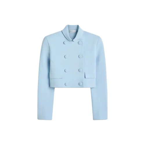 SCANLAN THEODORE Crepe KNIT Double Button Jacket Куртки Пальто Женские