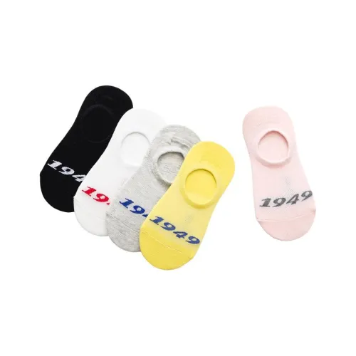 BIG WASP Минималистский стиль No Show Носки 5 пар Kids Носки