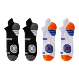 Чёрный 2 шт + Белый и Оранжевый 2 шт