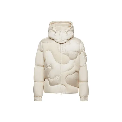 Moncler Candes С капюшоном Тедди Интарсия Короткий Пуховик Пуховик Мужской