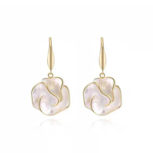 Old Feng Ji Silver Building Медные серьги женские