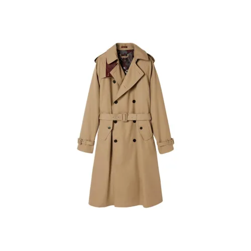 GUCCI Коричневый Мужской Тренч