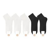 5 пар (Белый + Белый + Белый + Черный + Черный)