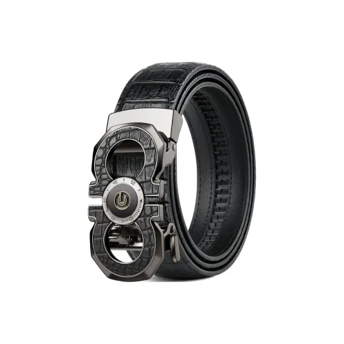 Devanro Коровья кожа Спилок Отделение Переносной Кожаные ремни Мужской 3,5 см