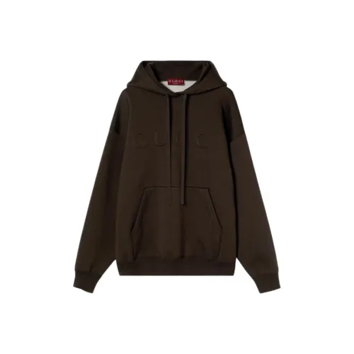 GUCCI Темно-коричневые женские свитшоты