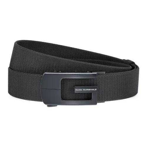 FAIRWHALE Ткань Ремень Мужской Черный 3,4CM