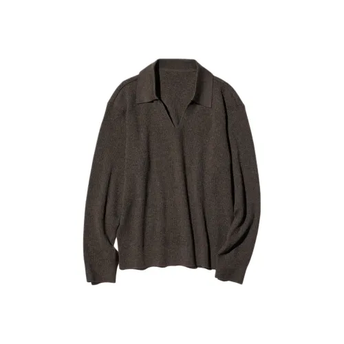 UNIQLO Светло-янтарный Женский Трикотаж