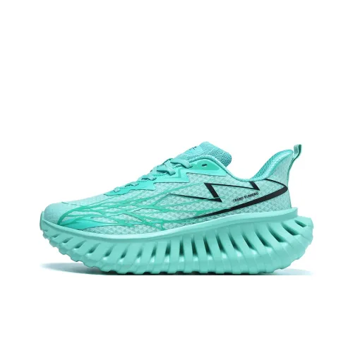 WASSUPHLOVE Беговые кроссовки Низкий верх Прилив Синий Зеленый Унисекс