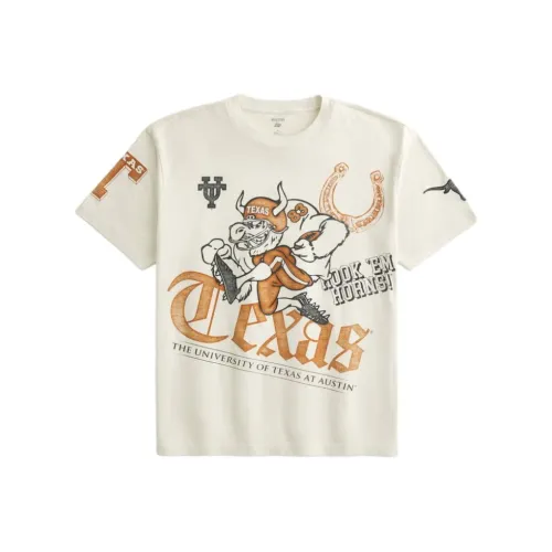 Hollister Белые Мужские T-рубашки