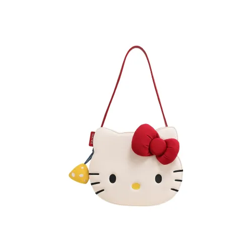 TOUTOU HELLO KITTY collaboration Хелло Китти Синтетическая кожа Сумка через плечо Стандартная Женская Многоцветная