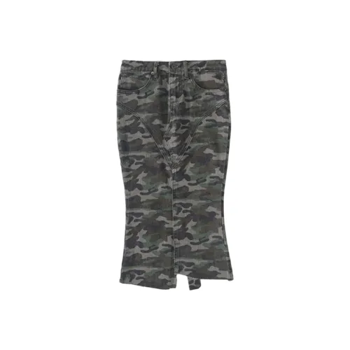 Incolore Деним Длинная Юбка Женская