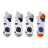 Белый 3 шт. + Белый и оранжевый 1 пара