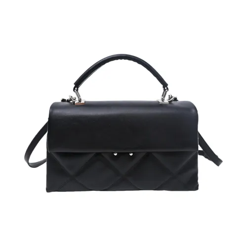 Meow In The Grass Овчина Текстура Сумка Стандартная Женская Многоцветная