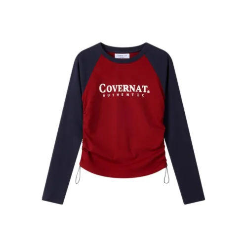 IUNOP Early AUTUMN Большой размер Круглый вырез T Рубашка Для Женщин Винтаж Основа Многослойность Женская